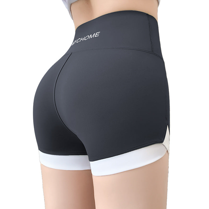Tre-punkts hajbukser til kvinder – hofteløftende sportsshorts
