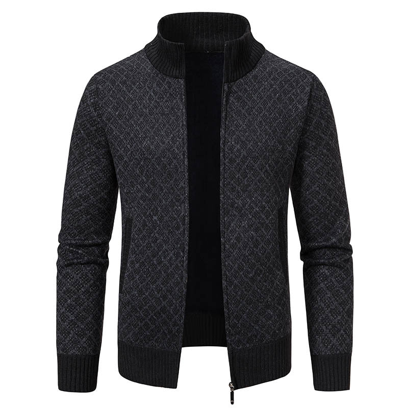 Men's Fashion Plaid Jacket Coat