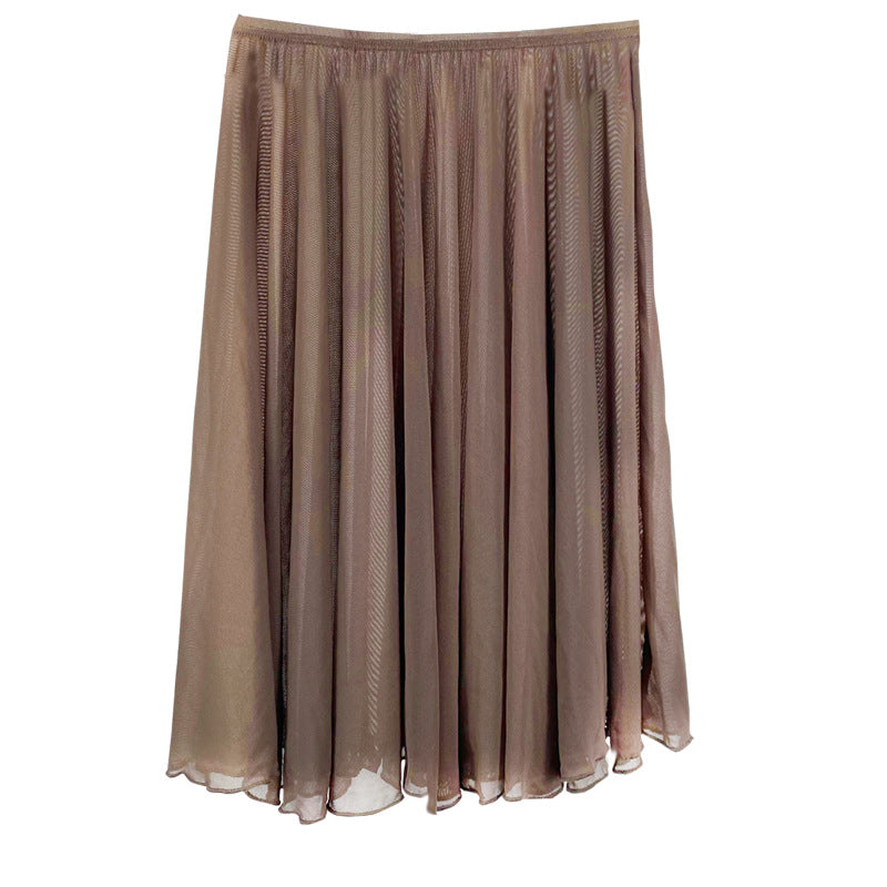 Ballet Practice Clothes Dancing Dress Gym Outfit Veil Skirt Skirt