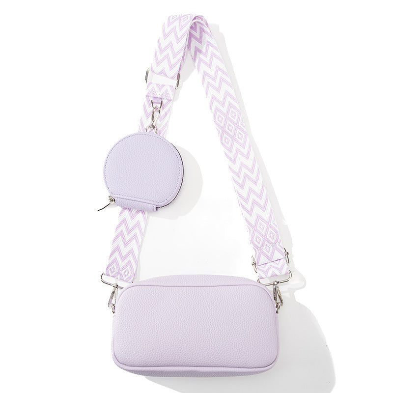 New Style Versatile Pu Material Simple Casual One-shoulder Crossbody Bag For Women