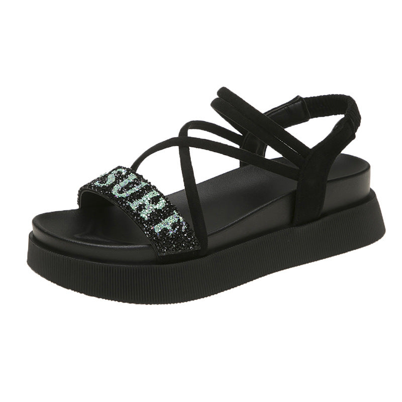 CasualToe Student Flat Sandals Women's Shoes Wholesale