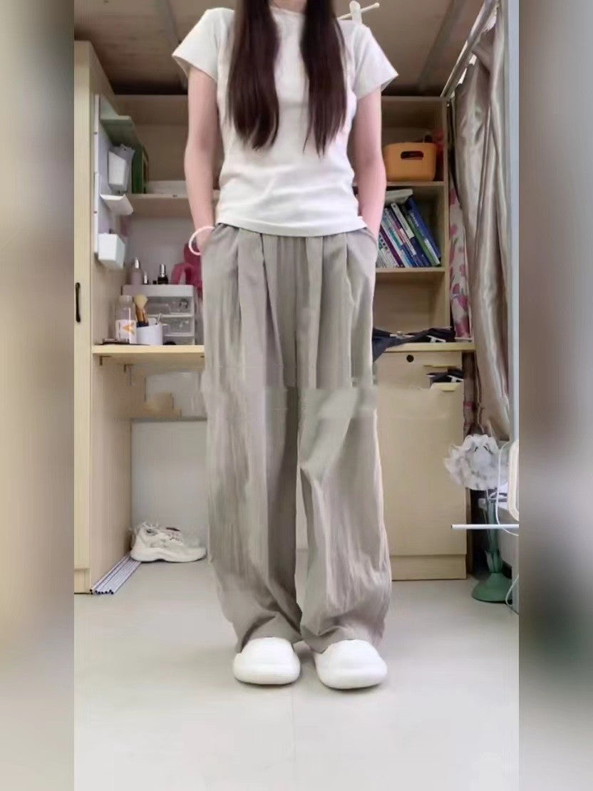 Loose Casual Pants For Women All-matching Comfortable Slimming Trousers