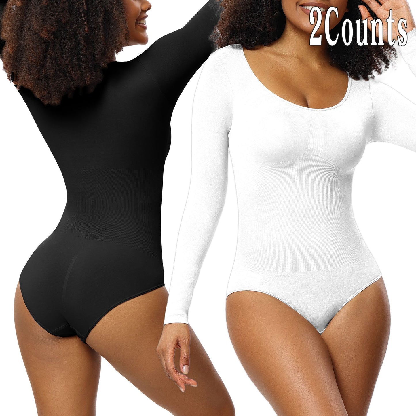 Jumpsuit Women's Bottoming Shirt Long Sleeve Corset One-piece Corset