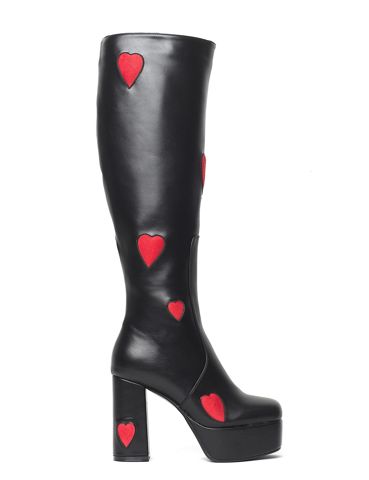 Zipper High Thick Heel Women's Large Size High-tube Women's Boots