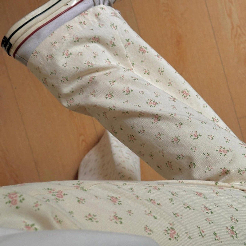 Womens High-waisted Slimming Casual Pants