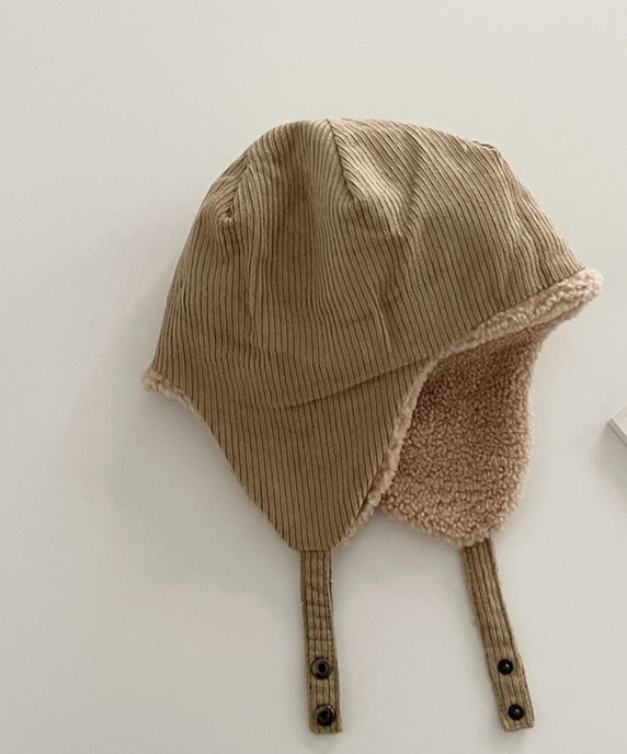 Quilted Lamb Wool Ushanka Women's Double-sided Wear