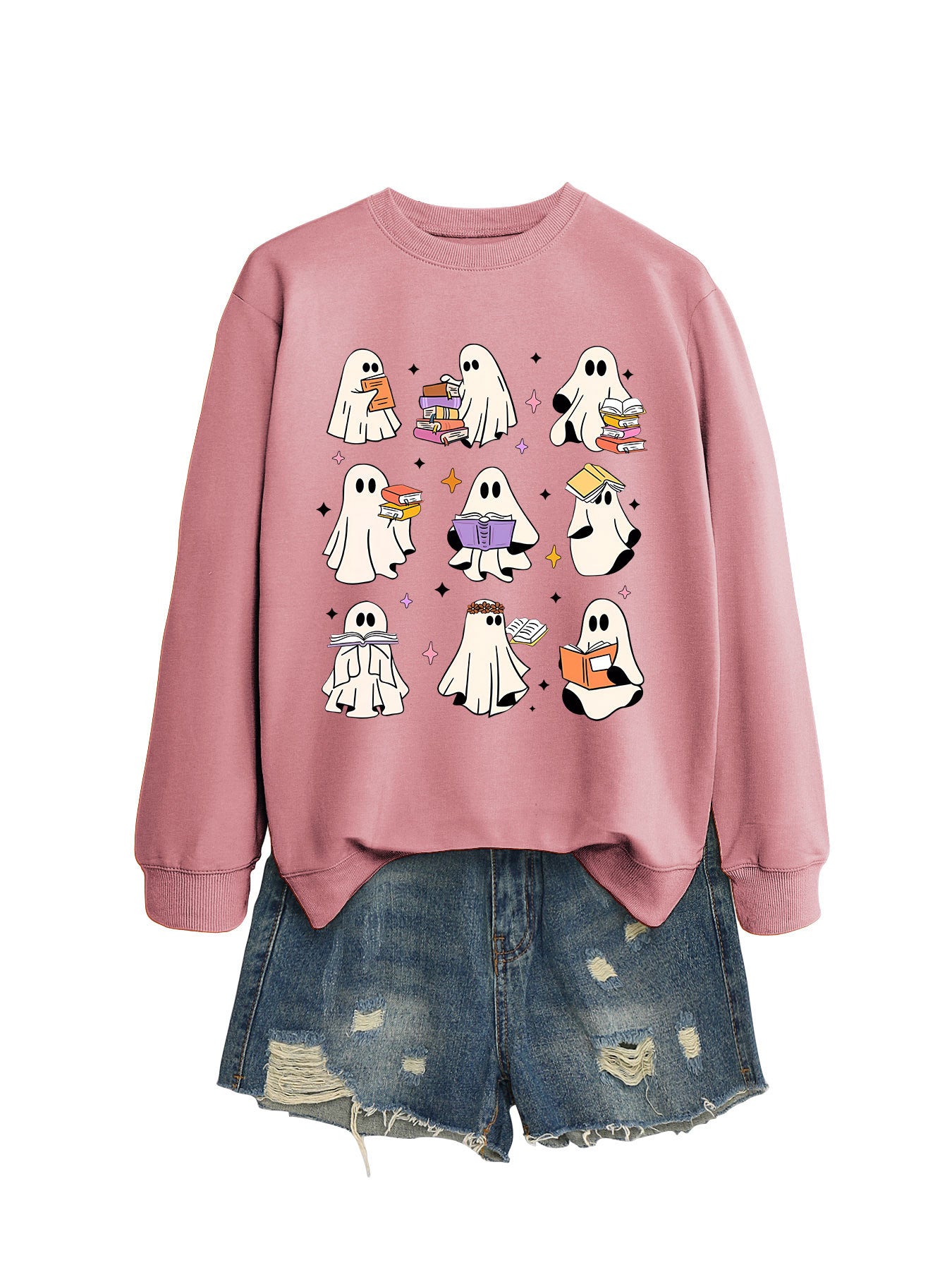 Reading Printed Sweater For Women