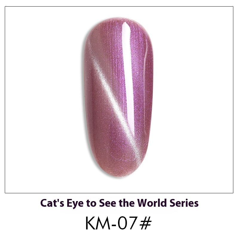 New 36 Colors Suit White Phototherapy Plastic Cat Eye Series Nail Polish Gel