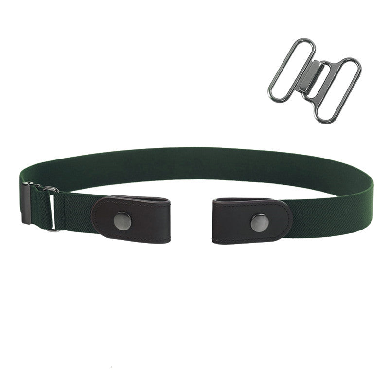 Leather Slim Stretch Invisible Belt