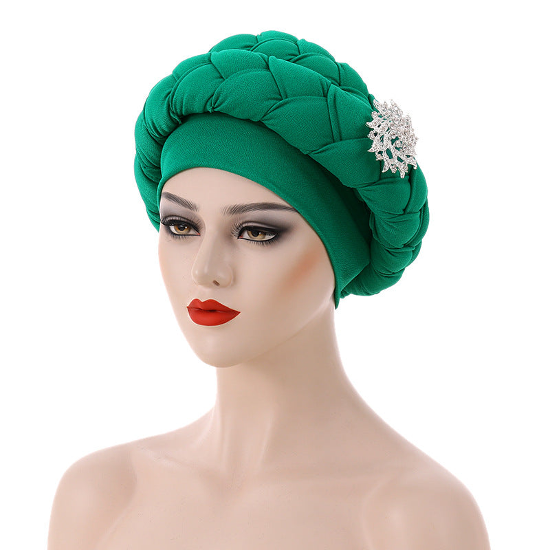 Woven Woven Hat Plus Accessories Toque