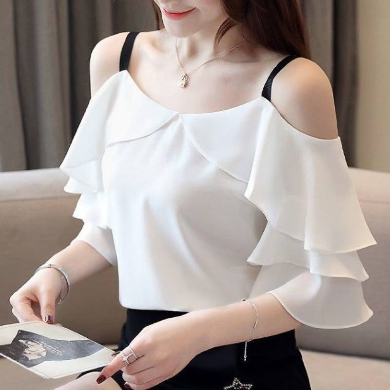 Summer Two-piece Chiffon Mesh Camisole