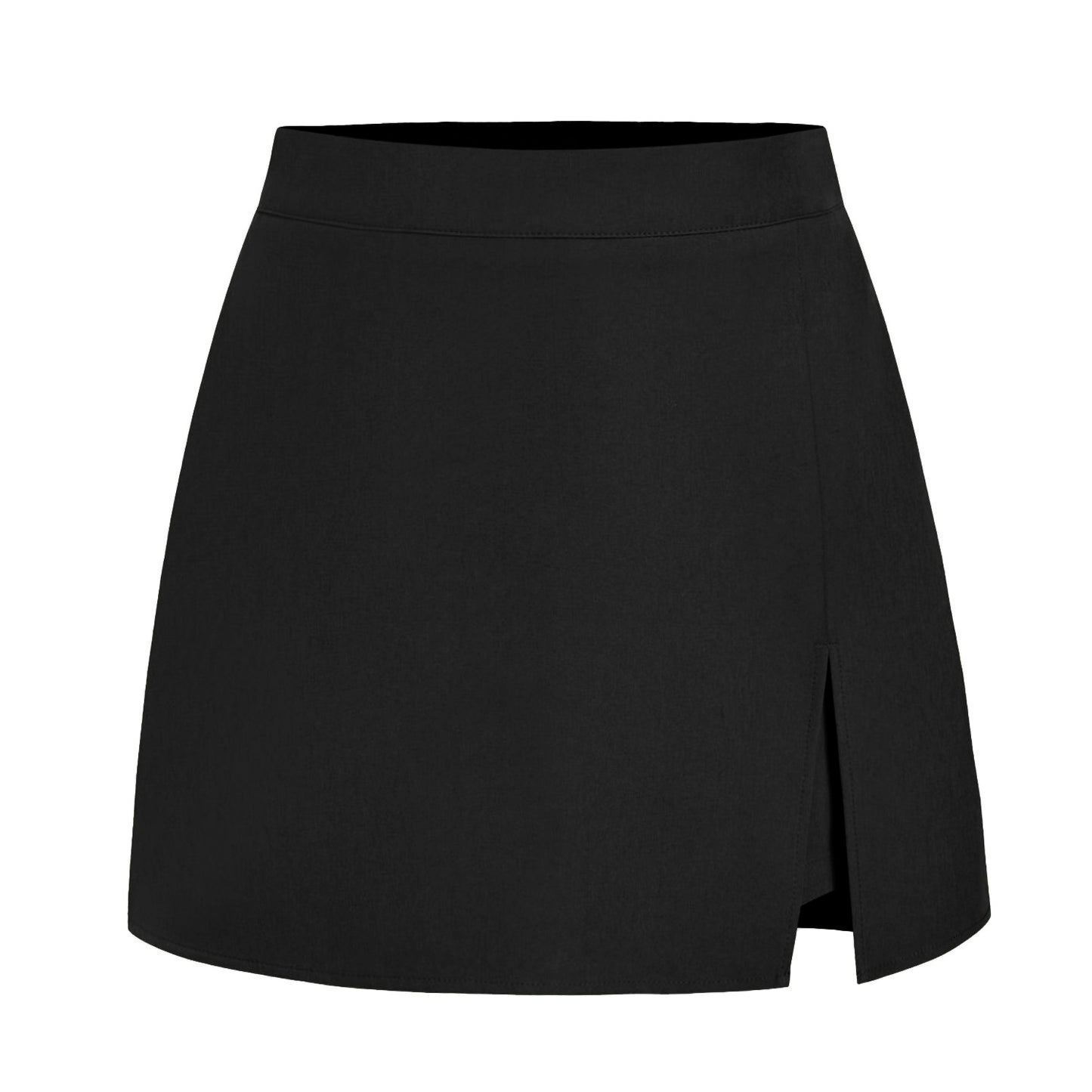 Women's Fashion High-waisted Split Skirt-trousers