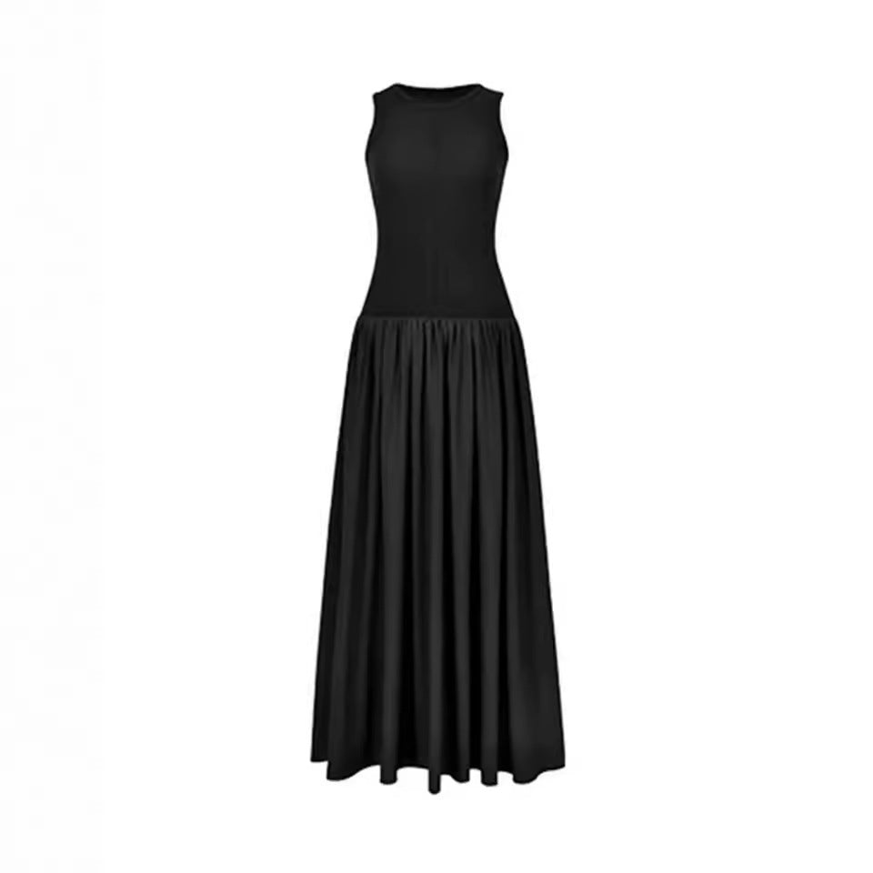 Minimalist Casual Temperament Sports Vest Dress