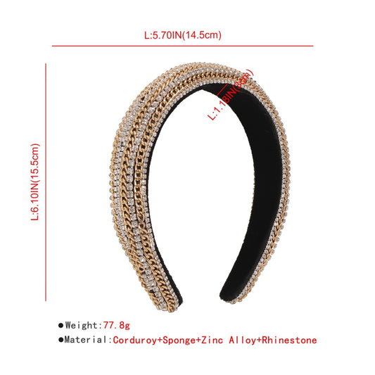 Hair Band Female Ins Simple Wind Velvet Press Hair New Headband