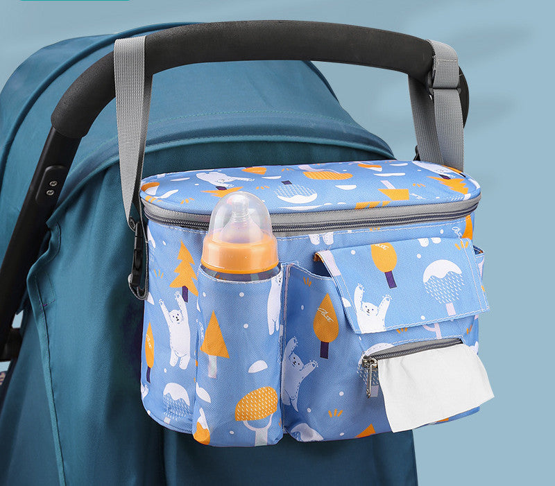 Multifunctional Go Out Mummy Bag Waterproof Mother And Baby Storage Bag