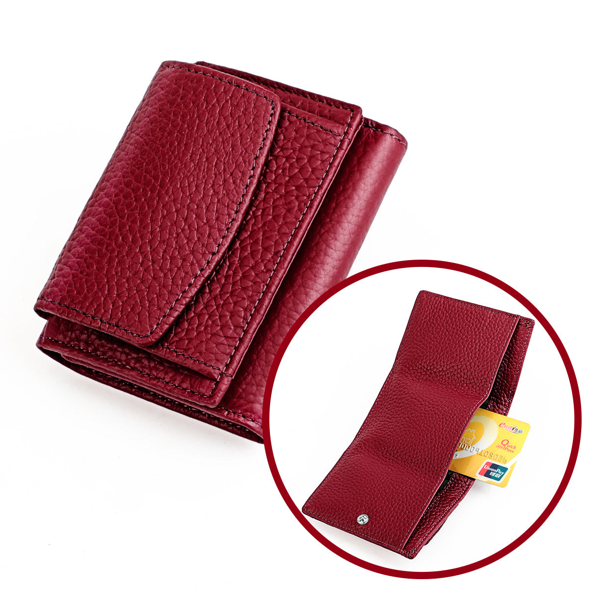 Anti Demagnetization Coin Loose Bag Wallet Short Style Women's Wallet