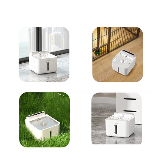 Infrared Induction Water Does Not Wipe Electricity Wireless Cat Water Dispenser