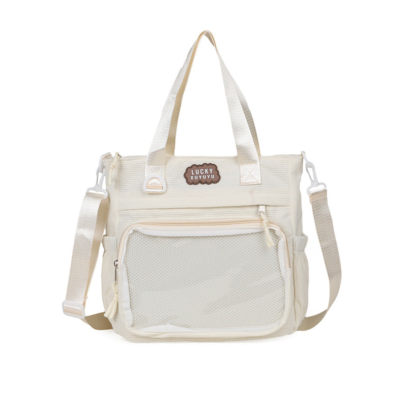 Crossbody Large Capacity Two-dimensional Student Party Bar Bag Japanese Transparent