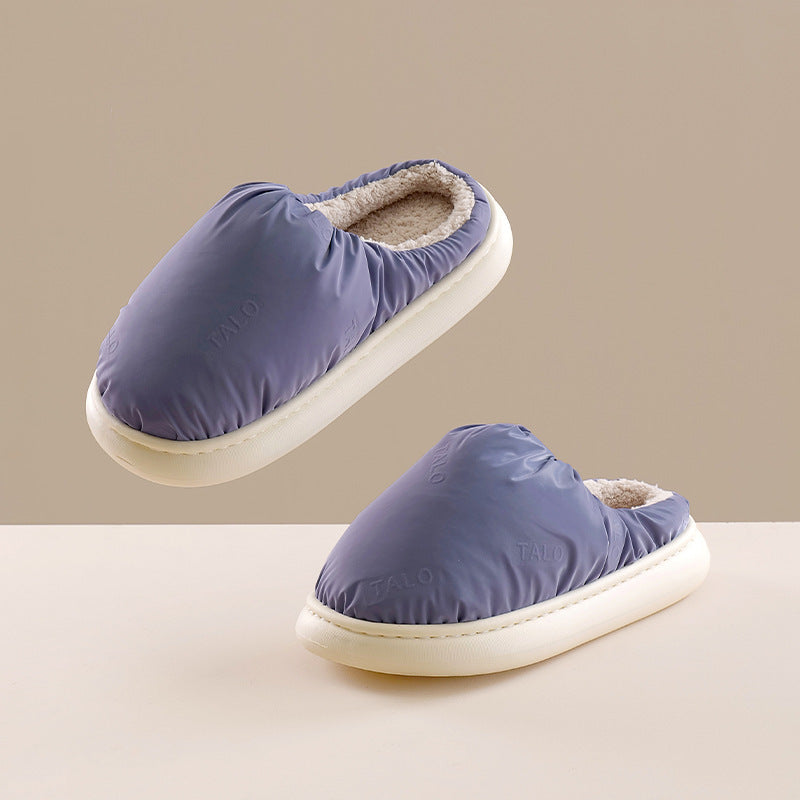 Couples Home Household Warm Cotton Shoes Men