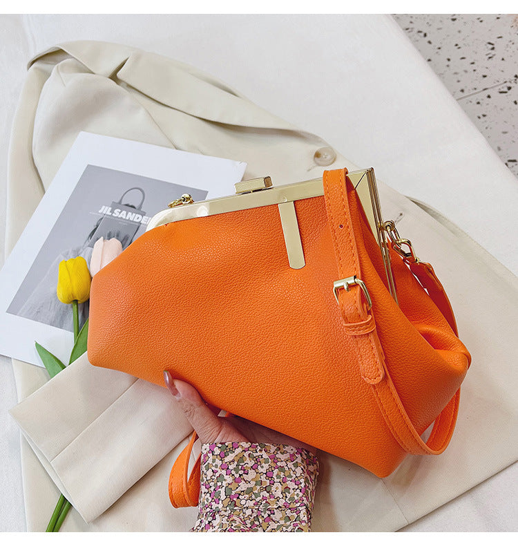 Women's Clip Fashion Bag Trendy Candy Color