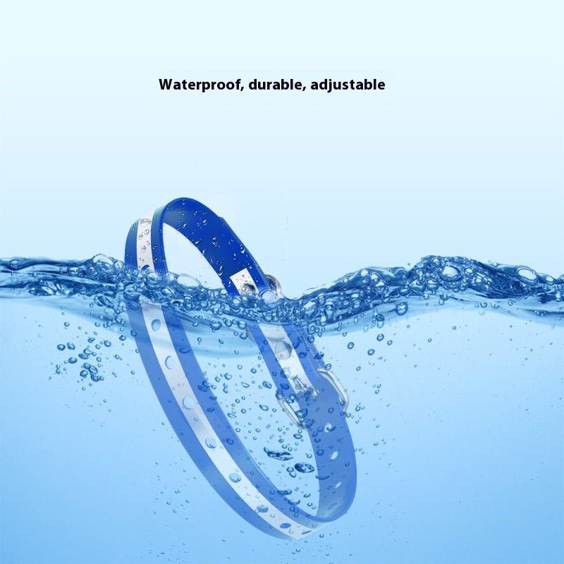Pet Bark Suppressant Collar With Training Device TPU