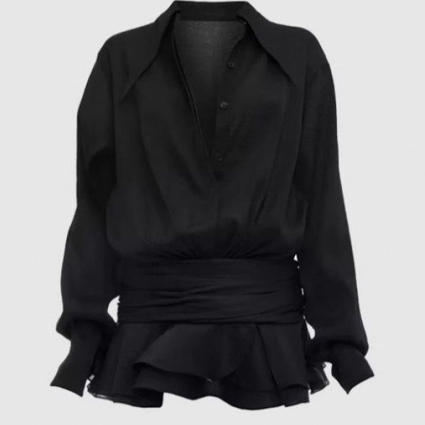 Sweet Hot Girl Irregular Ruffled Women's Dress