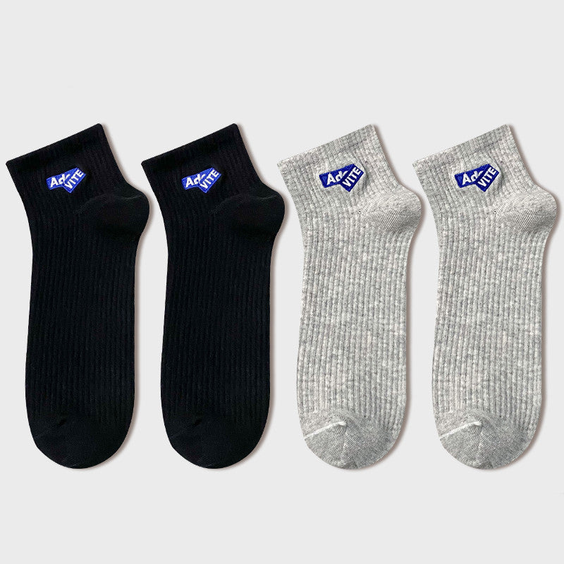 Cotton Deodorant And Sweat-absorbing Socks