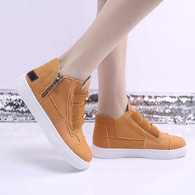 Spring And Autumn New Flat Elastic Women's Single Shoes