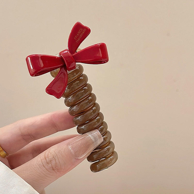 Spring And Summer Cute Bow Bubble Braid Hair Braiding Artifact Headband