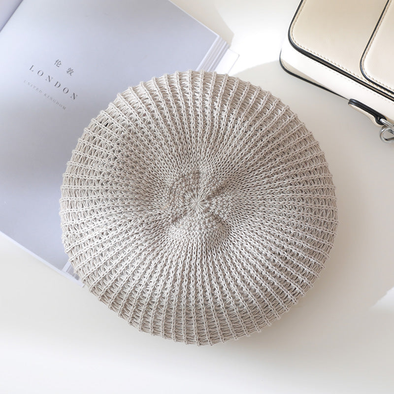 Belle Thin Linen Women's Hat Retro