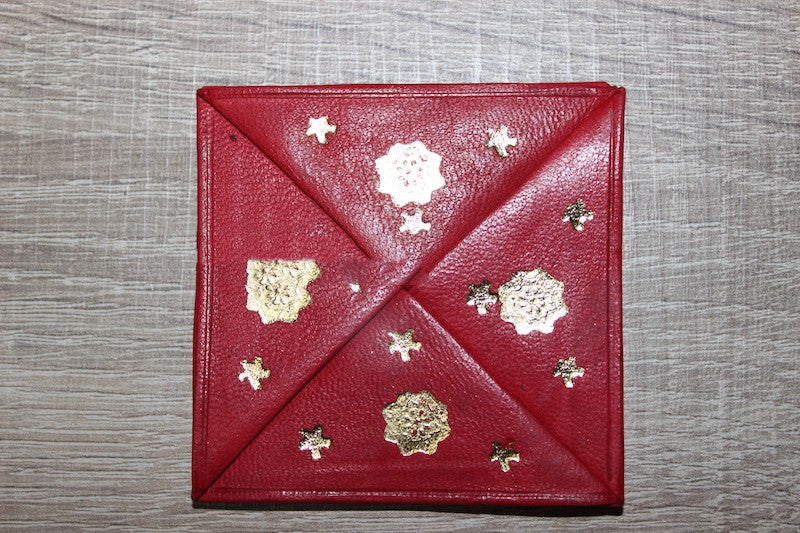 Miss Sheepskin Folding Coin Purse