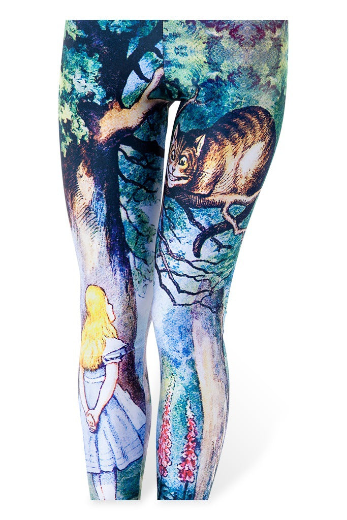 Blue Sky White Clouds And Sea Digital Printing Leggings