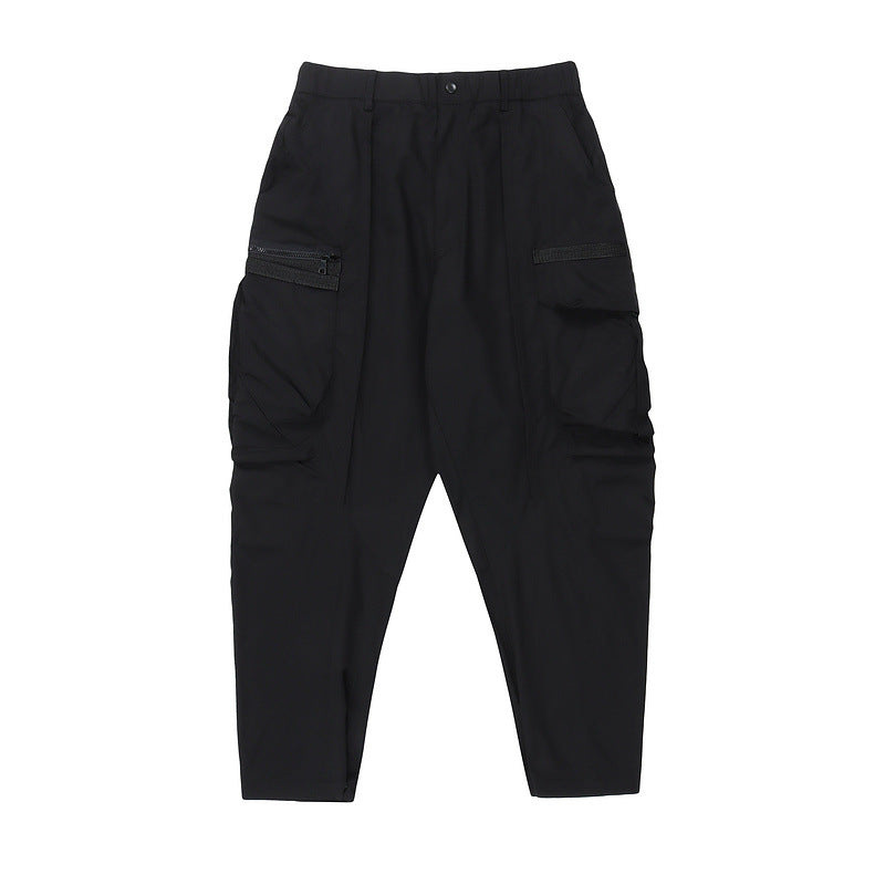 European And American High Street Ins Vintage Slim Casual Trousers