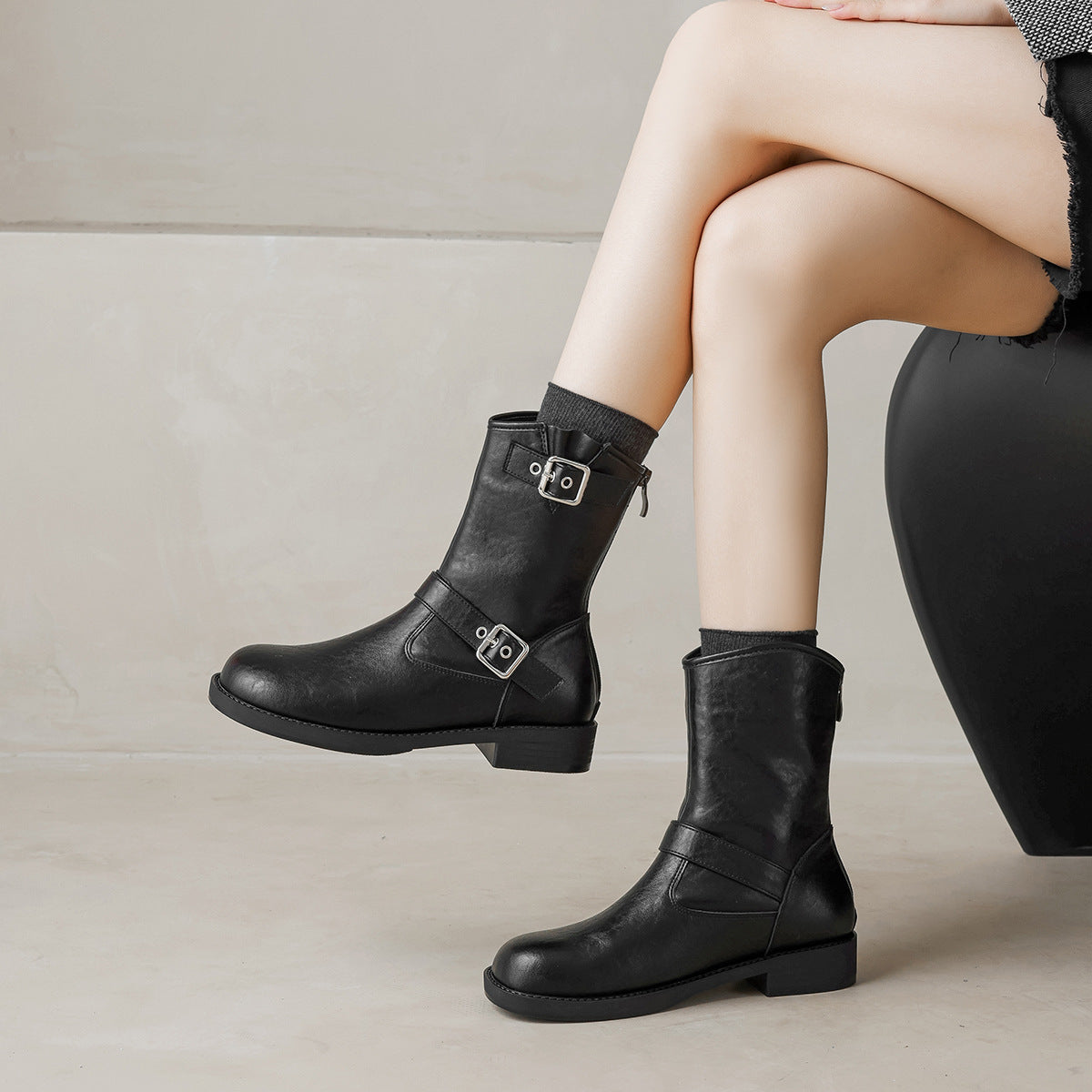 Autumn Womens British Style Boots