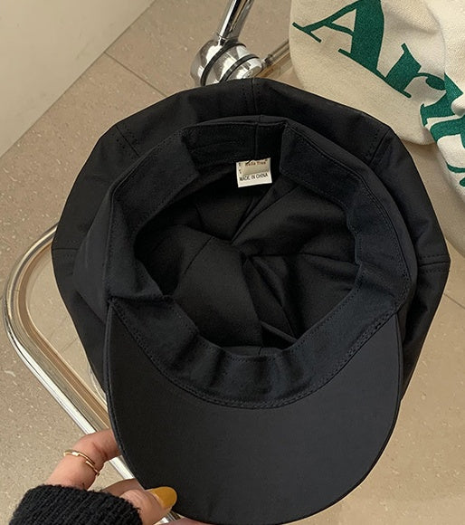Octagonal Hat With Round Face For Slimming And Fashionable Look