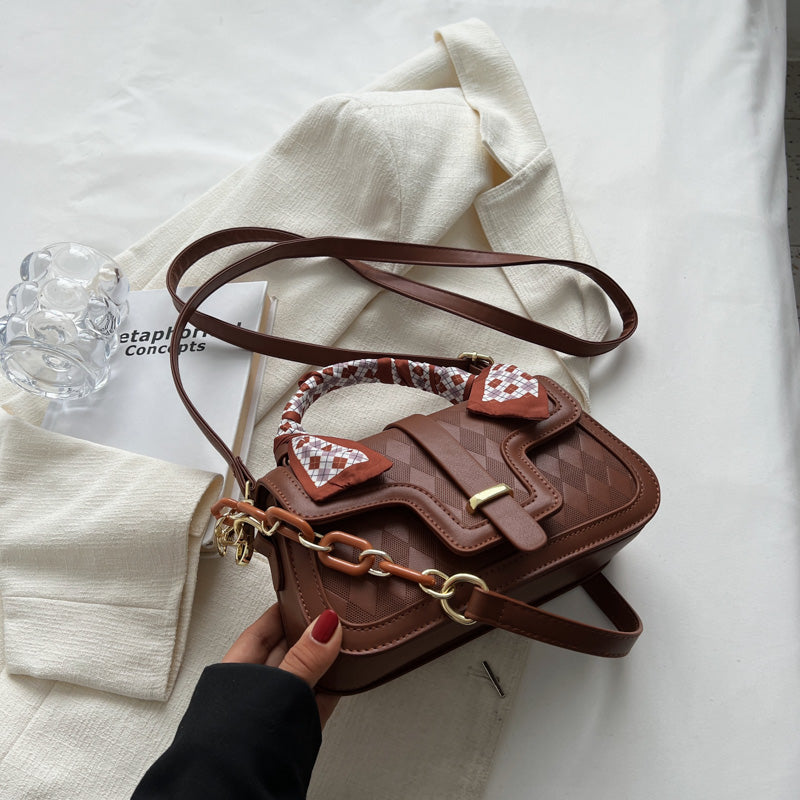 Ny Populær Populær Crossbody Lille Firkantet Taske
