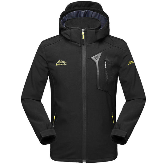 Outdoor Waterproof Warm Soft Shell Jacket