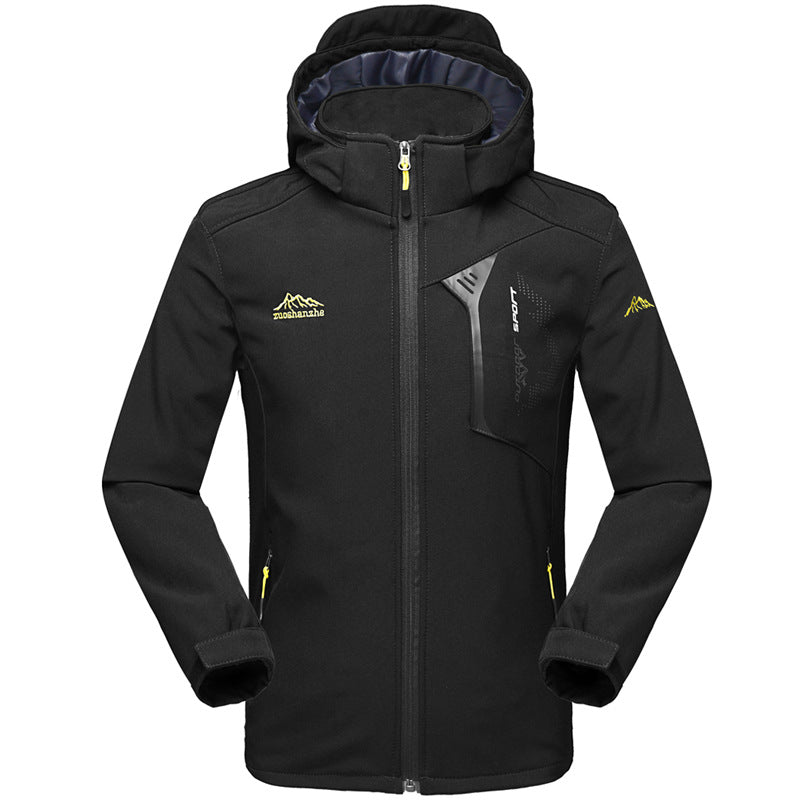 Outdoor Waterproof Warm Soft Shell Jacket