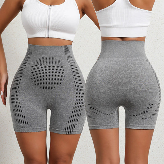 Women's High Waist Hip Lifting And Belly Contracting Anti-exposure Yoga Pants