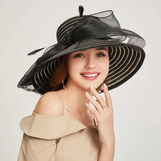 Personality Big Brim Ladies Comfortable Light Sunshade Hat