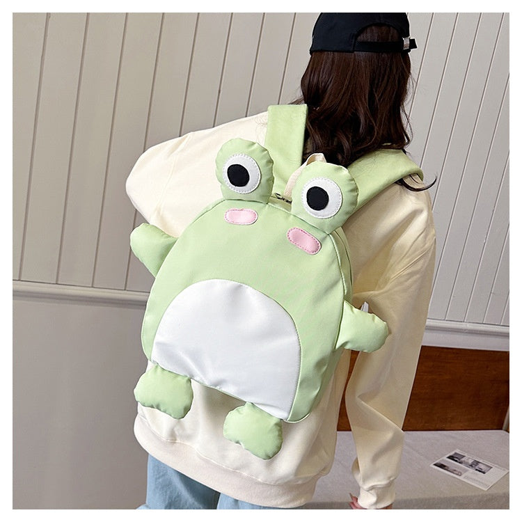 Cute Cute Cartoon Frog Backpack