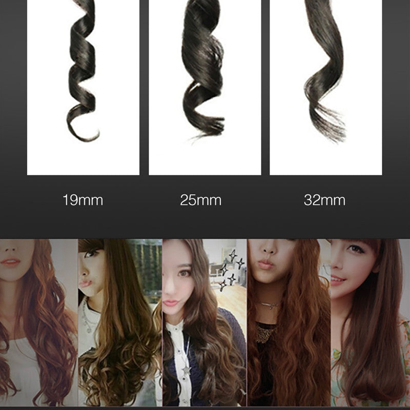 Liquid Crystal Single Cone Curling Iron