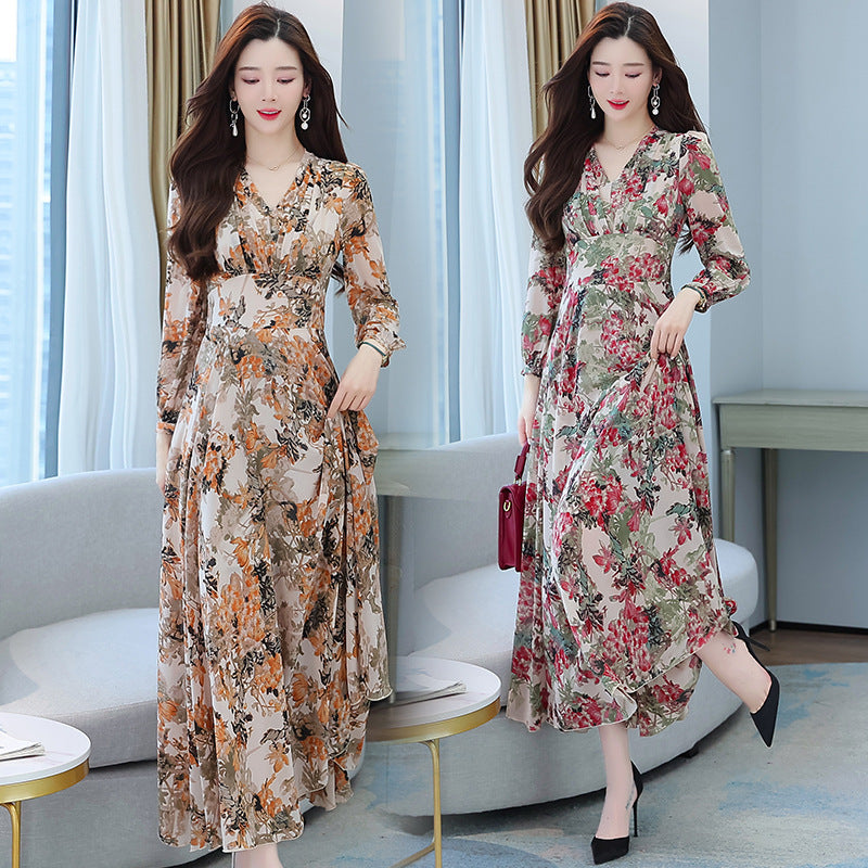 Slim And Voluptuous Long Dress For Women