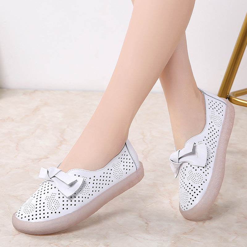 Fashionable Summer Hollow Women's Flat Shoes