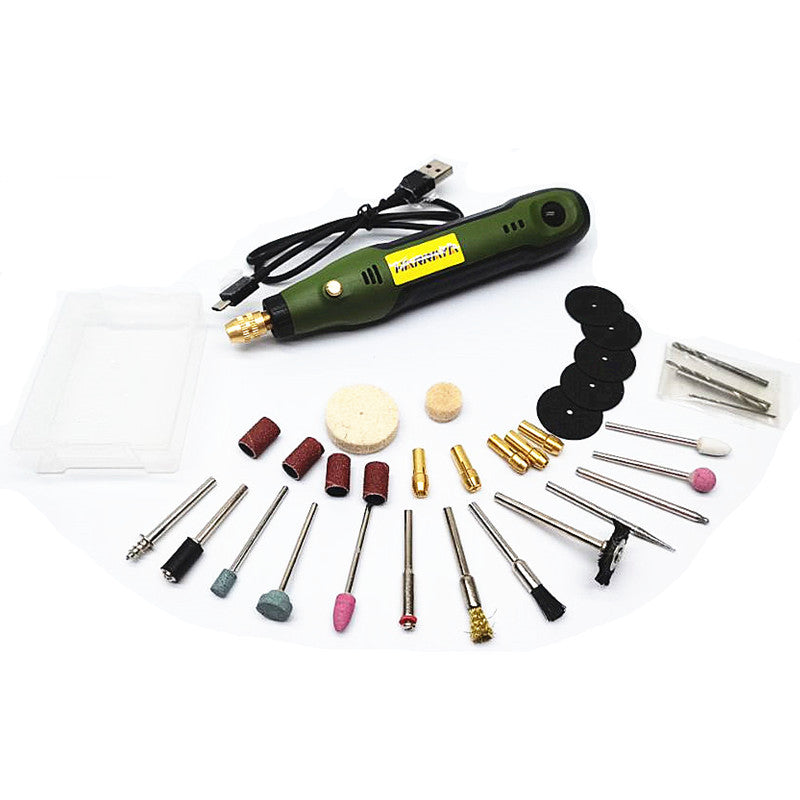 New USB Rechargeable Speed Control Mini Electric Sharpening Pen Set