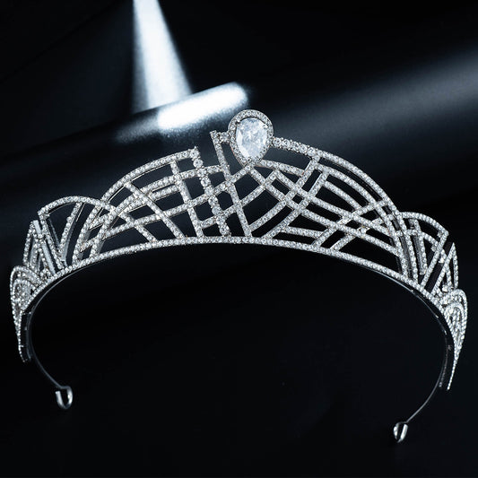 Fashion New Zircon Bridal Tiara