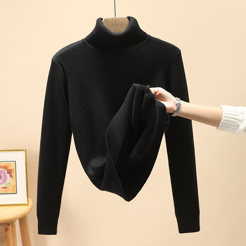 Mens Base-Layer Winter Knit Sweater In Plus Sizes For A Relaxed Fit