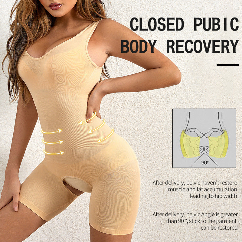 One-piece Corset Women's Postpartum Waist Trimming Abdominal-shaping Body-shaping