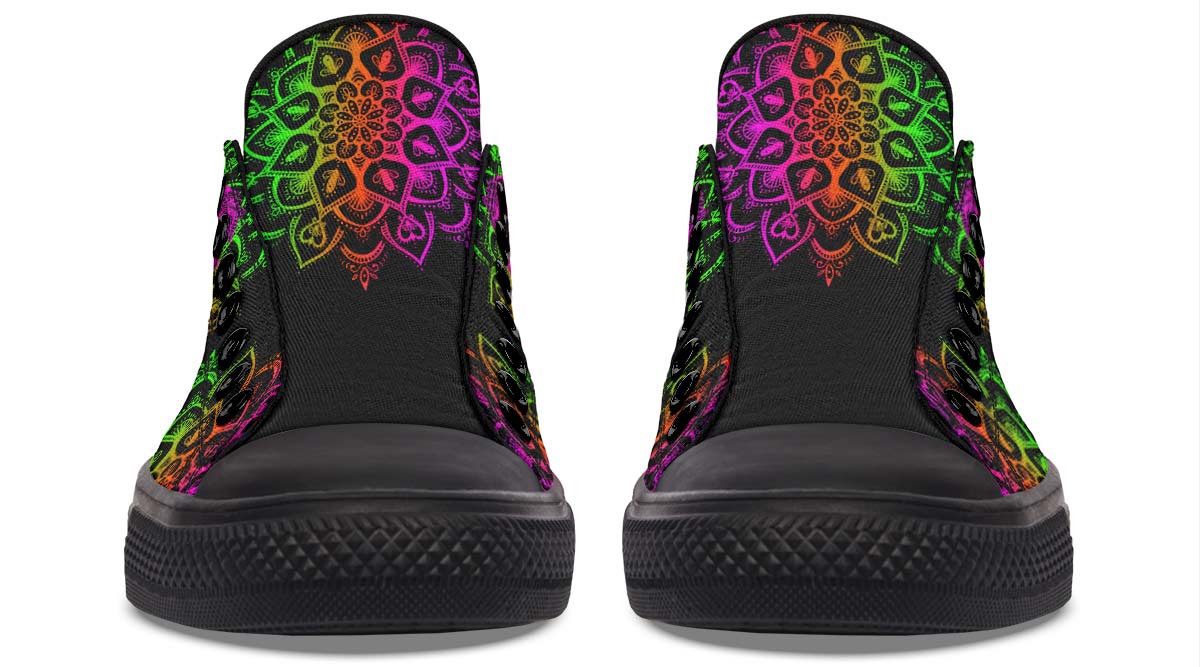 Fashion Print Couple Low-Top Canvas Shoes