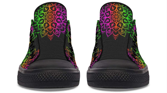 Fashion Print Couple Low-Top Canvas Shoes